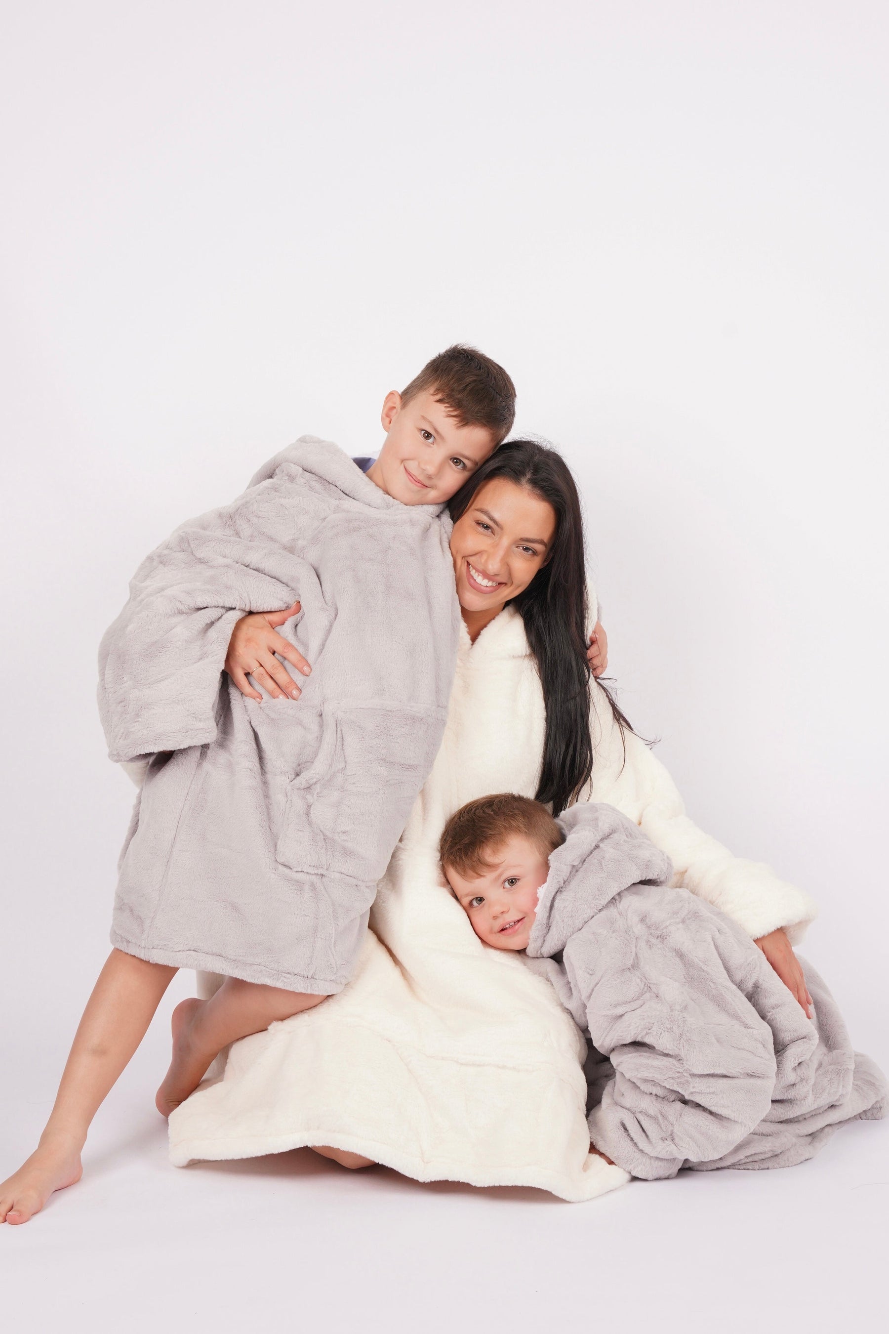Moletom Oversized Com Capuz Mini Cloud