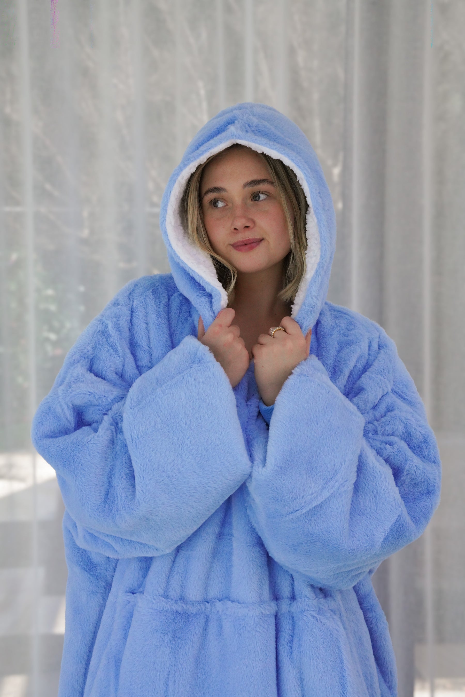 Moletom Oversized Com Capuz Frost