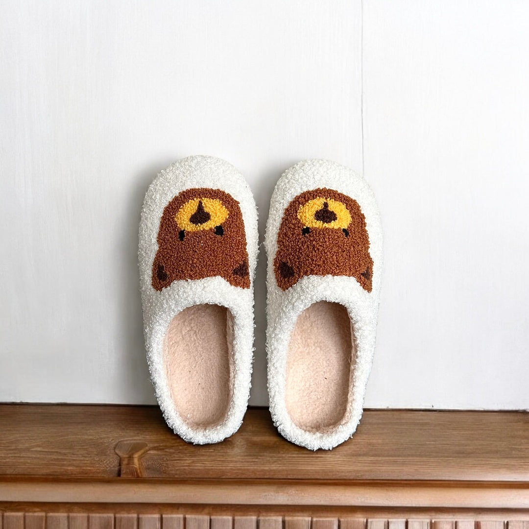 Pantufas Urso Teddy Aconchegante