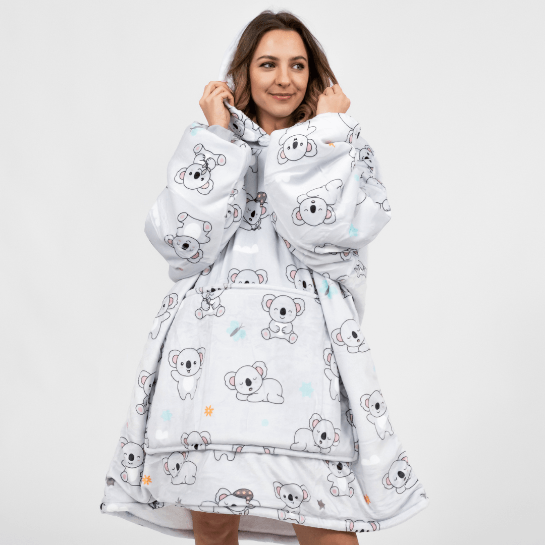 Moletom Oversized Com Capuz Koala
