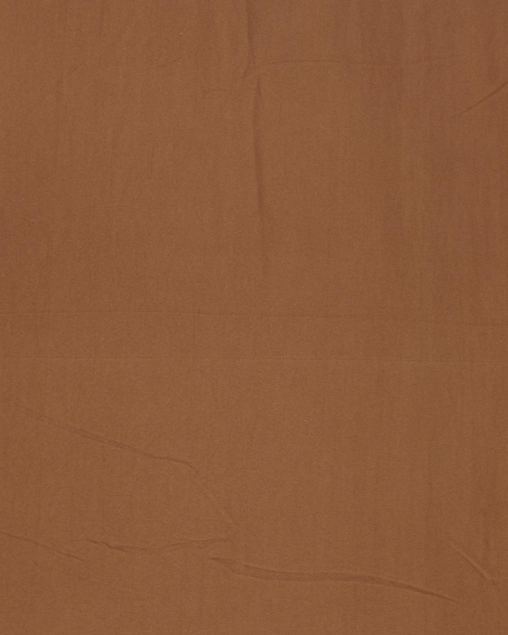 Jogo de Duvet Solid Washed - Marrom