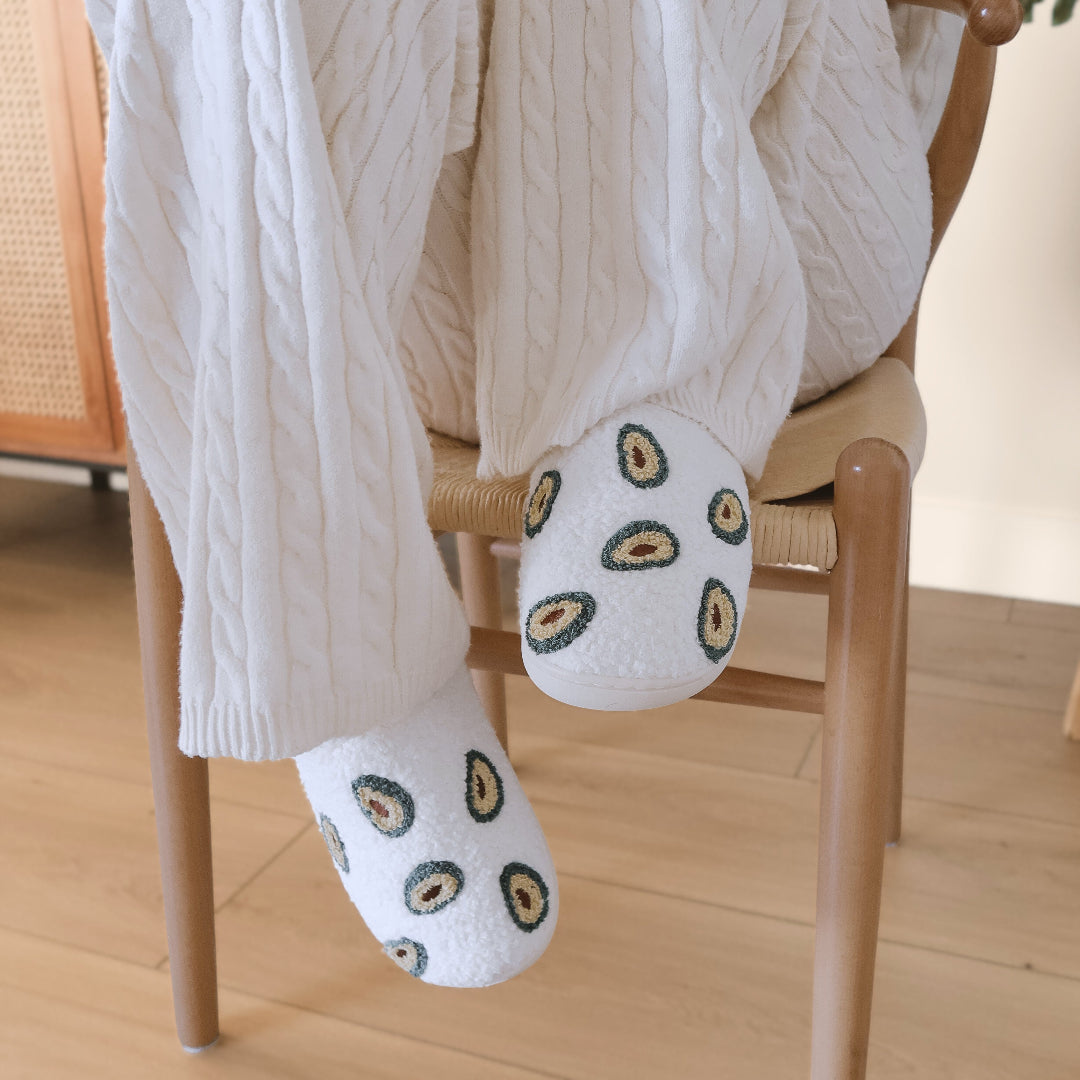 Pantufas Plush Abacate
