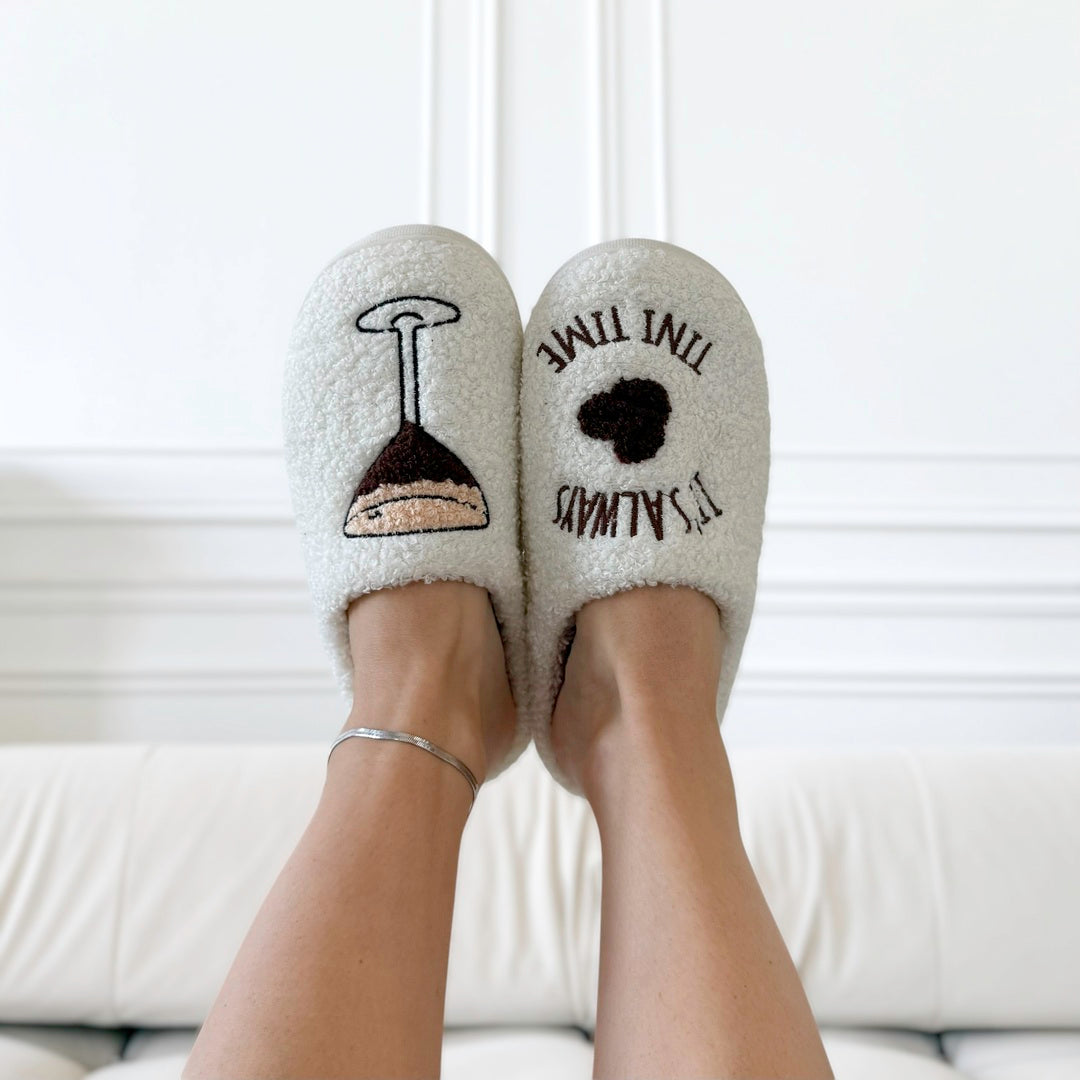 Pantufas Plush Espresso Martini