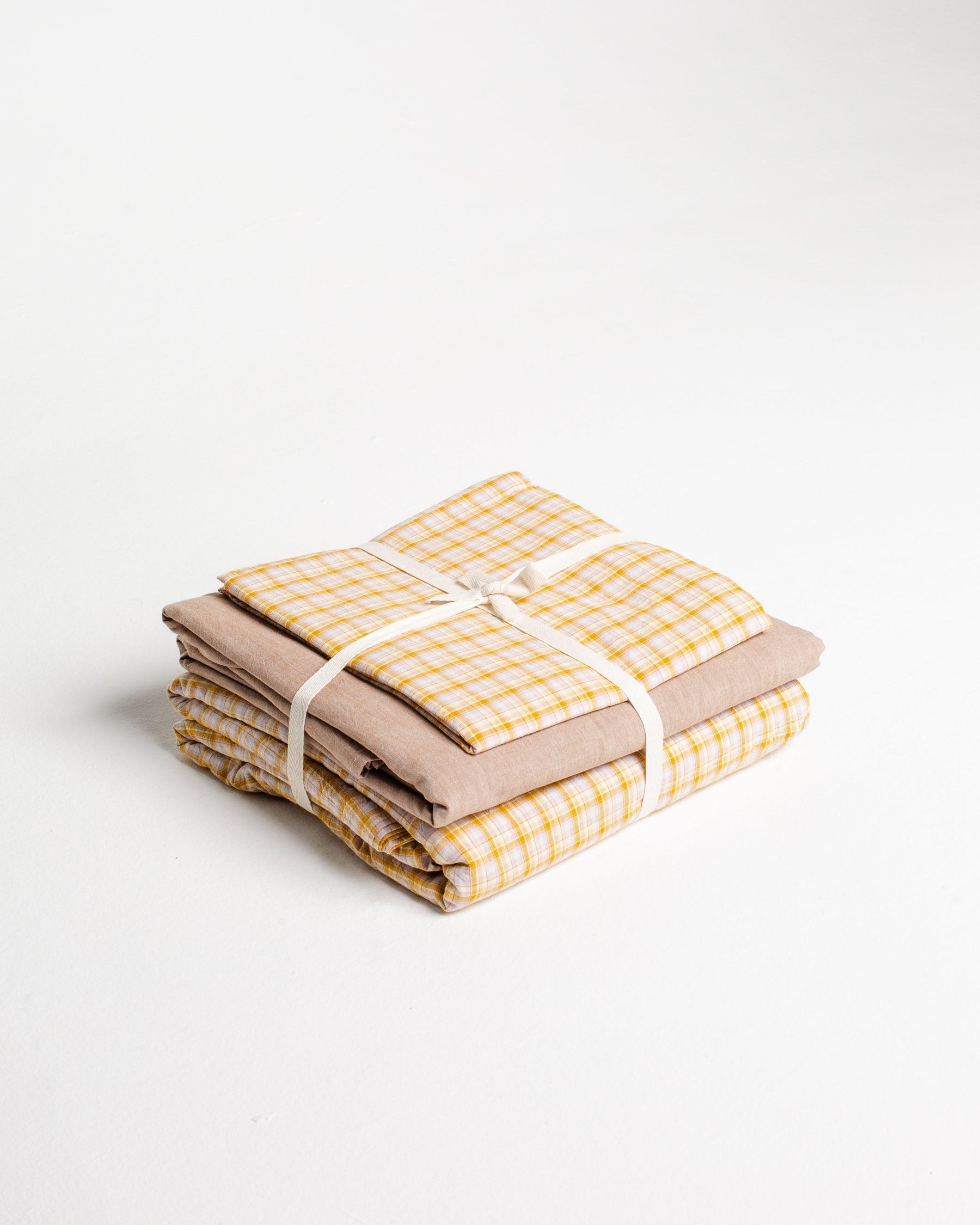 Jogo de Duvet Xadrez - Limoncello