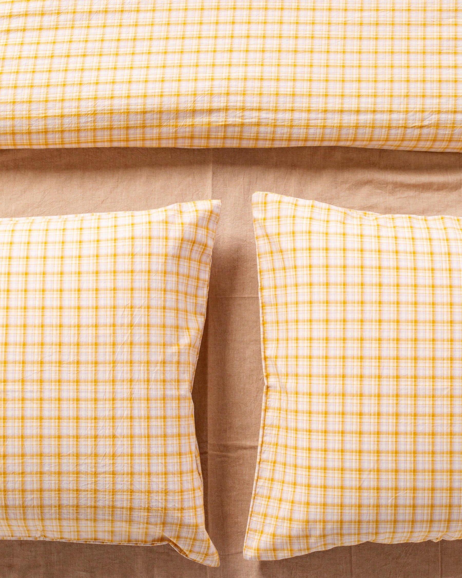 Jogo de Duvet Xadrez - Limoncello