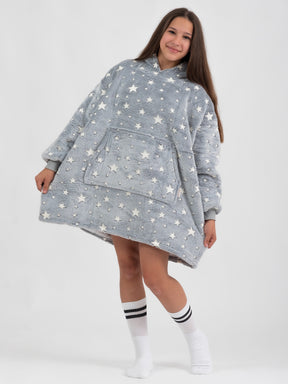 Pofli Fluorescente Cinza Kids - Pofli