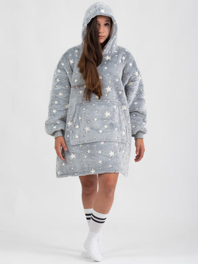 Pofli Fluorescente Cinza Kids - Pofli