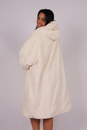 Moletom Oversized Com Capuz Marshmallow
