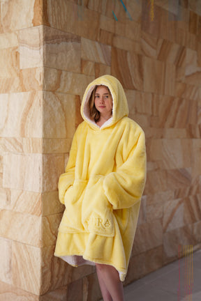 Moletom Oversized Com Capuz Limoncello