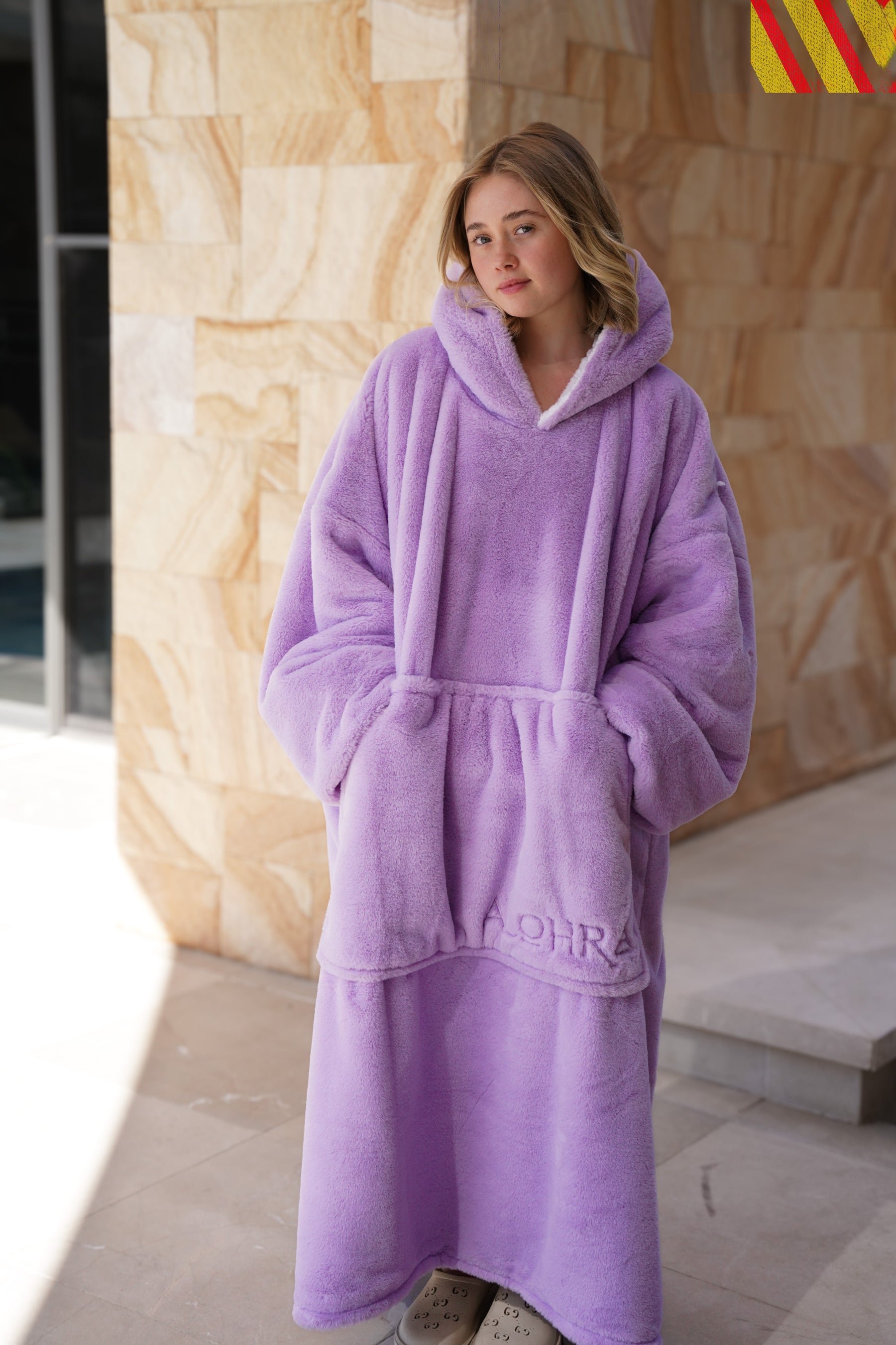 Moletom Oversized Com Capuz Long Smoothie