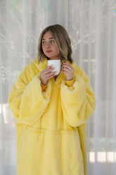 Moletom Oversized Com Capuz Limoncello