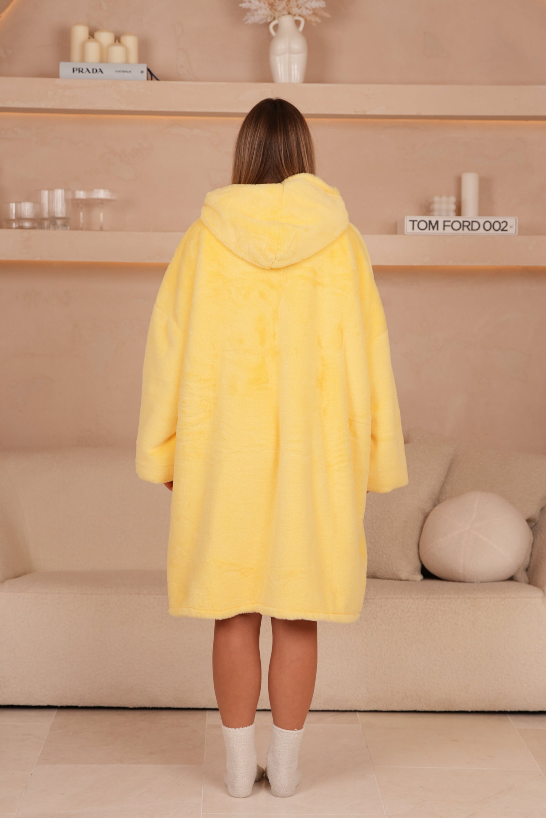 Moletom Oversized Com Capuz Limoncello
