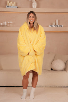 Moletom Oversized Com Capuz Limoncello