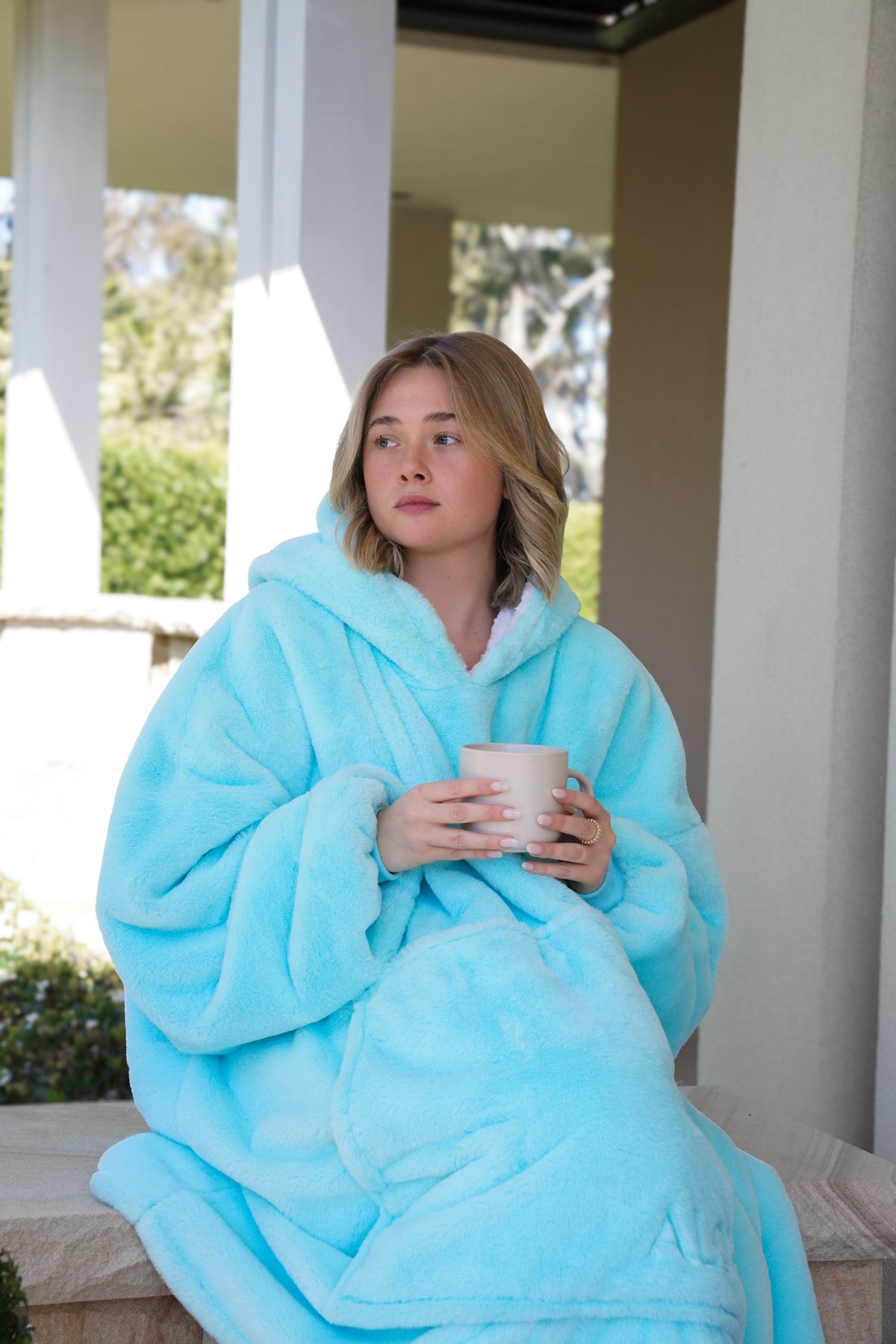 Moletom Oversized Com Capuz Bubbles