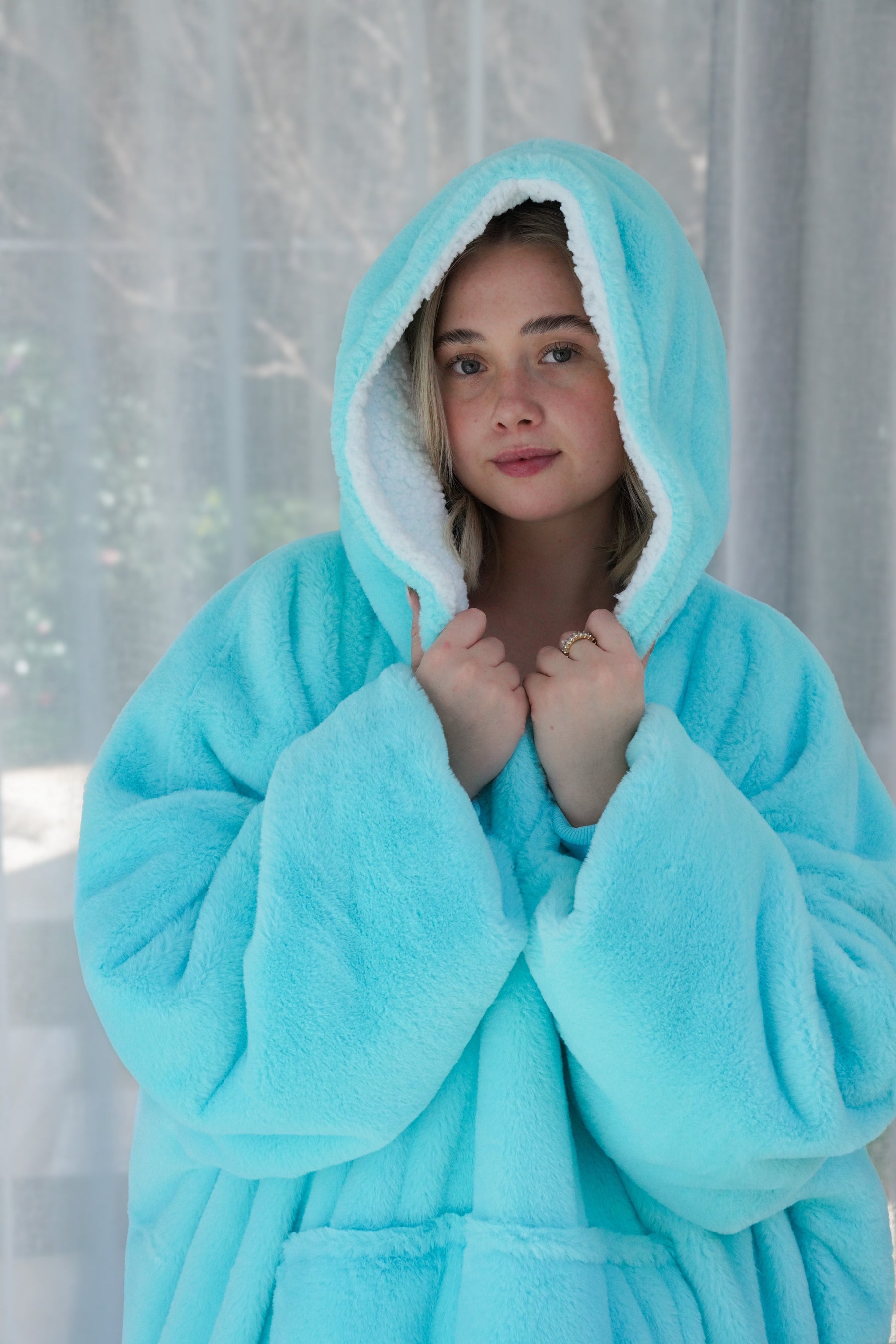 Moletom Oversized Com Capuz Bubbles