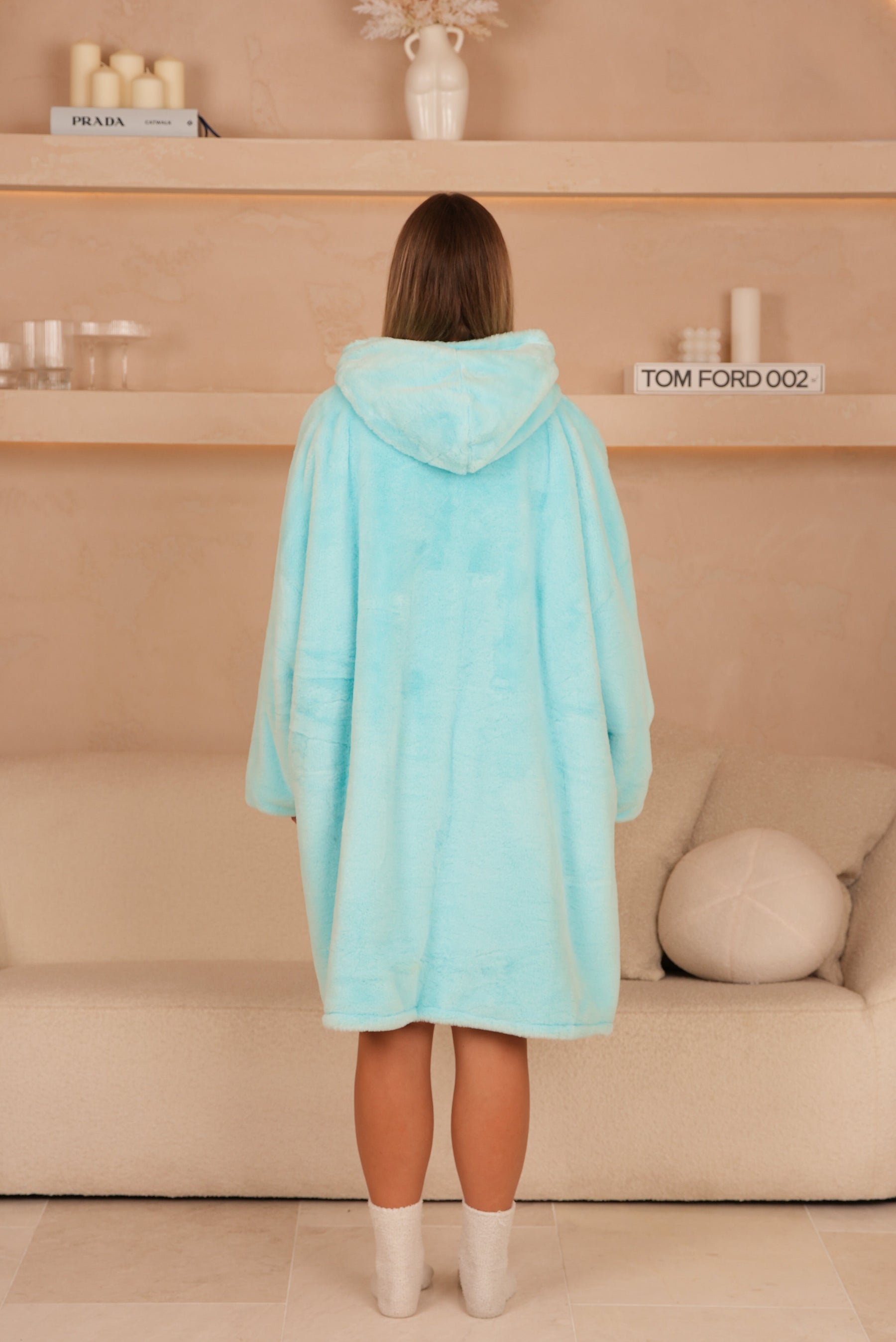 Moletom Oversized Com Capuz Bubbles