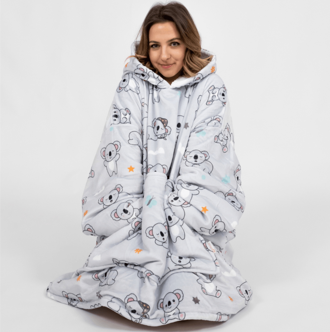 Moletom Oversized Com Capuz Koala