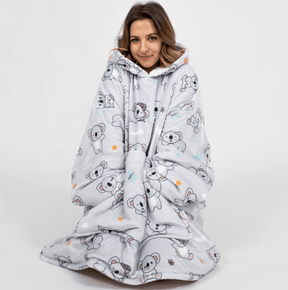 Moletom Oversized Com Capuz Koala