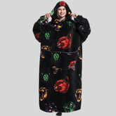 Moletom Oversized Com Capuz Felinos