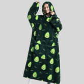 Moletom Oversized Com Capuz Abacate