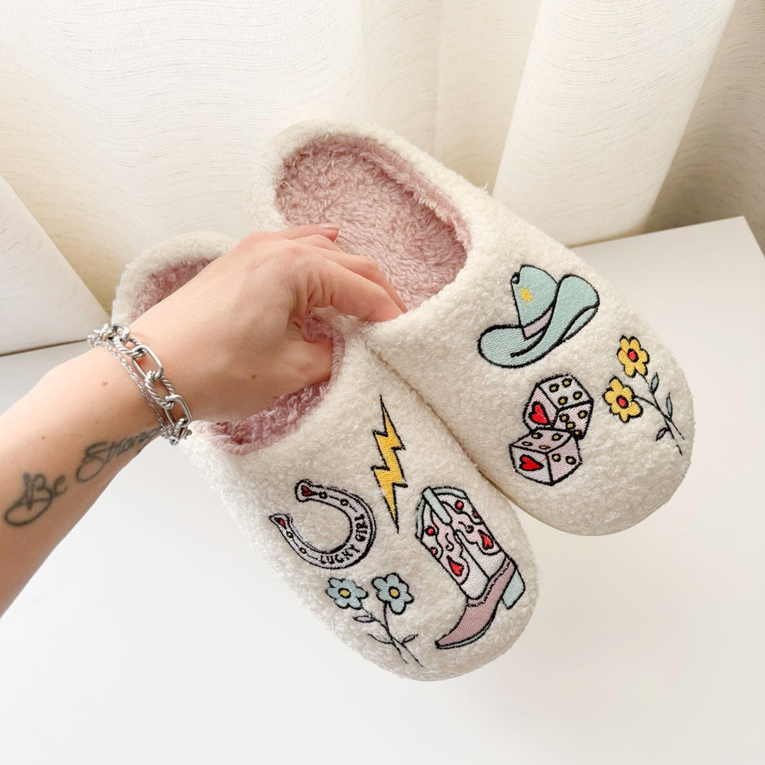 Pantufas Cowgirl Charm Plush