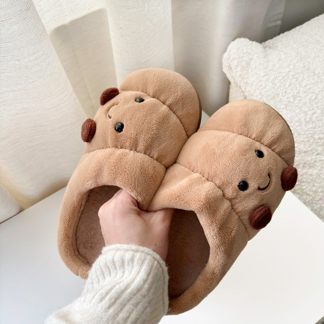 Pantufas Croissant Feliz