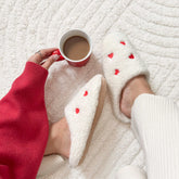 Pantufas Plush Mini Corações