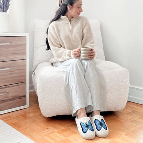 Pantufas Fiona Borboleta