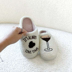 Pantufas Plush Espresso Martini