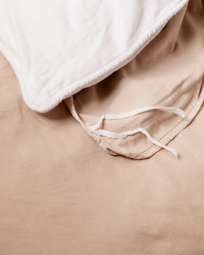 Jogo de Duvet Solid Washed - Vanilla