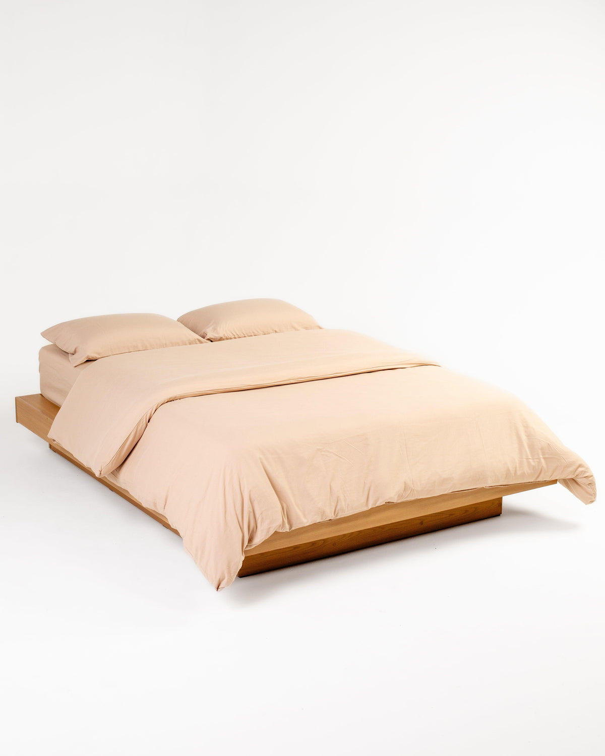 Jogo de Duvet Solid Washed - Vanilla