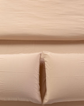 Jogo de Duvet Solid Washed - Vanilla