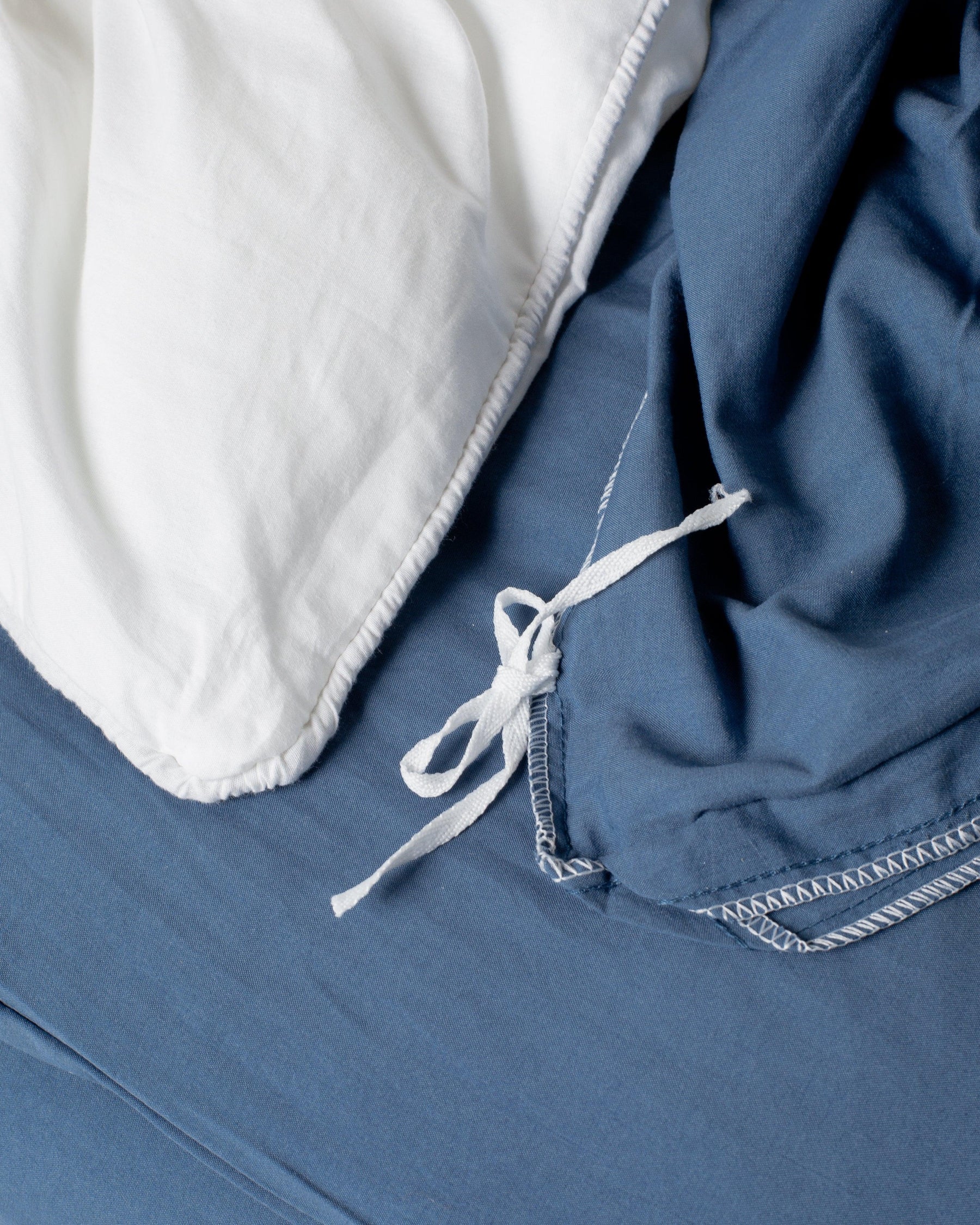 Jogo de Duvet Solid Washed - Navy