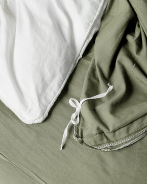Jogo de Duvet Solid Washed - Matcha